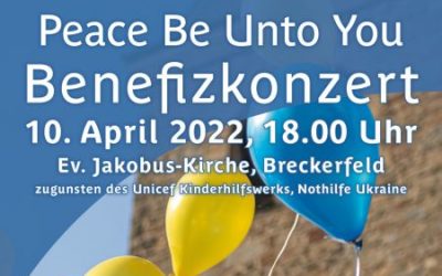 Peace Be Unto You – Benefizkonzert