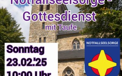Notfallseelsorgegottesdienst am 23. Februar in der Jakobus-Kirche